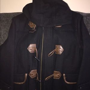 Gap boy’s black pea coat